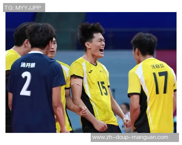 排球——男人20岁以下组小组赛:浙江队胜四川队 排球——男人20岁以下组小组赛:浙江队胜四川队